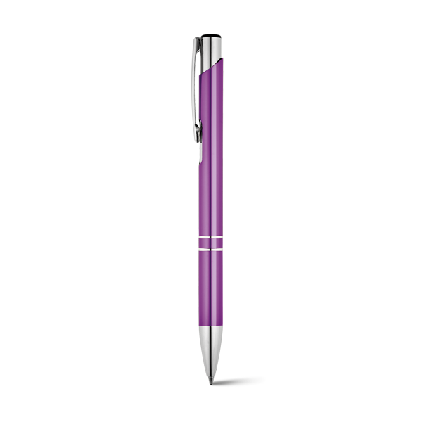 BETA. Stylo à bille. - Violet imprimé et personnalisé pour votre