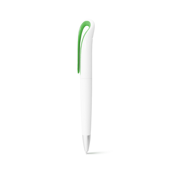 TOUCAN. Stylo à bille. Vert clair Vert, à personnaliser avec le logo de votre club. TOUCAN. Stylo à bille. Vert clair Vert