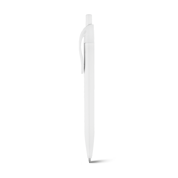 MARS. Stylo à bille. Blanc Blanc, à personnaliser avec le logo de votre club. MARS. Stylo à bille. Blanc Blanc