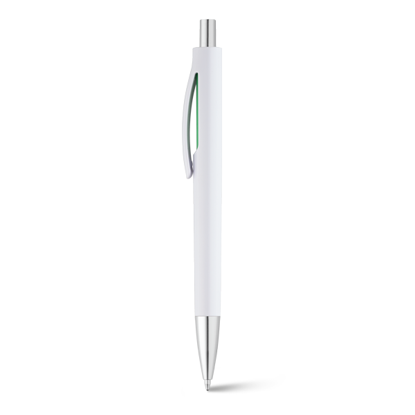STRACED. Stylo à bille. Vert clair Vert, à personnaliser avec le logo de votre club. STRACED. Stylo à bille. Vert clair Vert