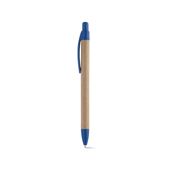 REMI. Stylo à bille. Bleu Bleu, à personnaliser avec le logo de votre club. REMI. Stylo à bille. Bleu Bleu