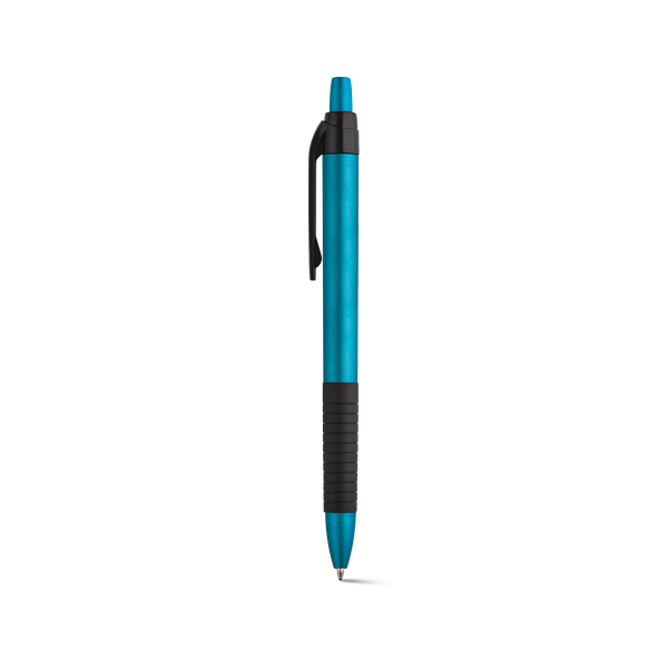 CURL. Stylo à bille. Bleu clair Bleu, à personnaliser avec le logo de votre club. CURL. Stylo à bille. Bleu clair Bleu