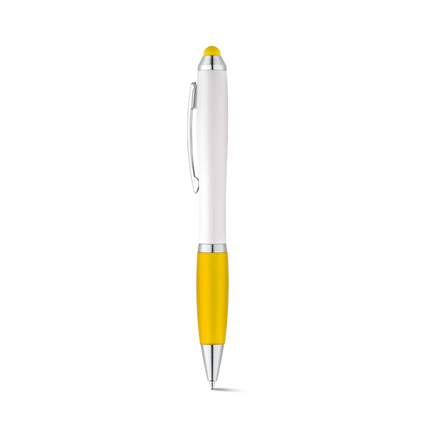 SANS. Stylo à bille. Jaune Jaune, à personnaliser avec le logo de votre club. SANS. Stylo à bille. Jaune Jaune