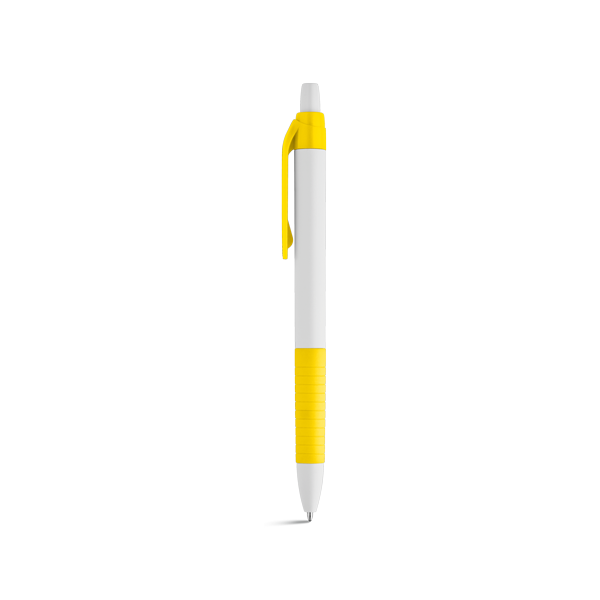 AERO. Stylo à bille. Jaune Jaune, à personnaliser avec le logo de votre club. AERO. Stylo à bille. Jaune Jaune