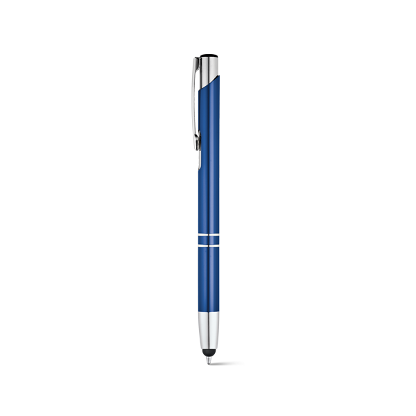 BETA TOUCH. Stylo à bille. Bleu royal Bleu, à personnaliser avec le logo de votre club. BETA TOUCH. Stylo à bille. Bleu royal Bleu