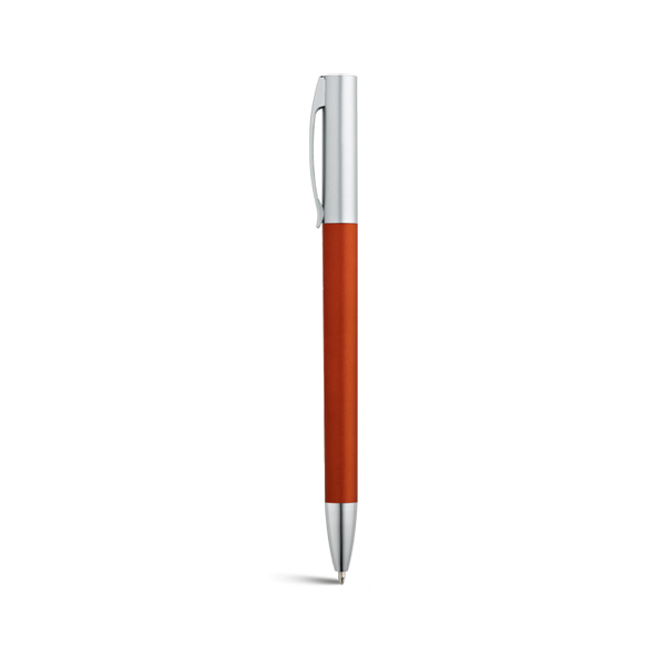 ELBE. Stylo à bille. Orange Orange, à personnaliser avec le logo de votre club. ELBE. Stylo à bille. Orange Orange