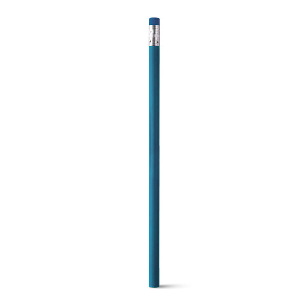 Crayon à papier. Bleu clair Bleu, à personnaliser avec le logo de votre club. Crayon à papier. Bleu clair Bleu