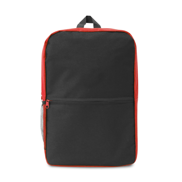 Sac à dos pour ordinateur. Rouge Rouge, à personnaliser avec le logo de votre club. Sac à dos pour ordinateur. Rouge Rouge