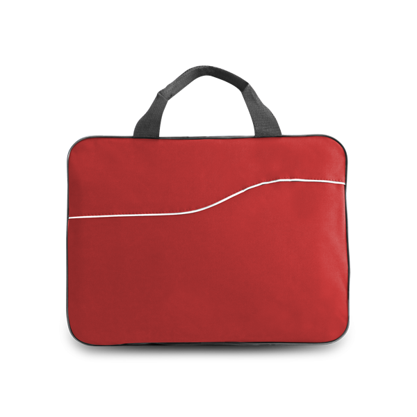 Porte-documents. Rouge Rouge, à personnaliser avec le logo de votre club. Porte-documents. Rouge Rouge