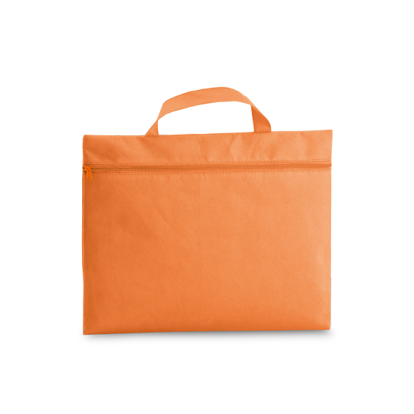 Porte-documents. Orange Orange, à personnaliser avec le logo de votre club. Porte-documents. Orange Orange