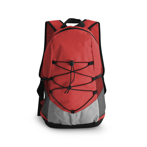Sac à dos. Rouge Rouge, à personnaliser avec le logo de votre club. Sac à dos. Rouge Rouge