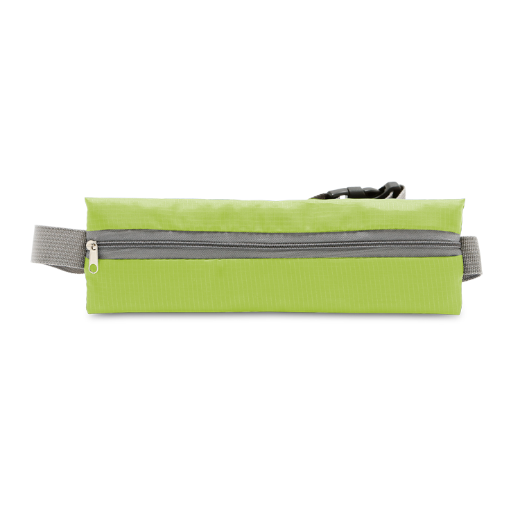 Sac banane. Vert clair Vert, à personnaliser avec le logo de votre club. Sac banane. Vert clair Vert