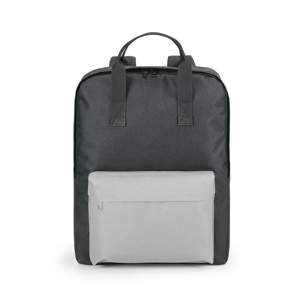 Sac à dos. Gris clair Gris, à personnaliser avec le logo de votre club. Sac à dos. Gris clair Gris