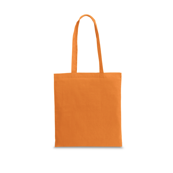 Tote Bag classique Couleur 103 g Orange Orange, à personnaliser avec le logo de votre club. Tote Bag classique Couleur 103 g Orange Orange