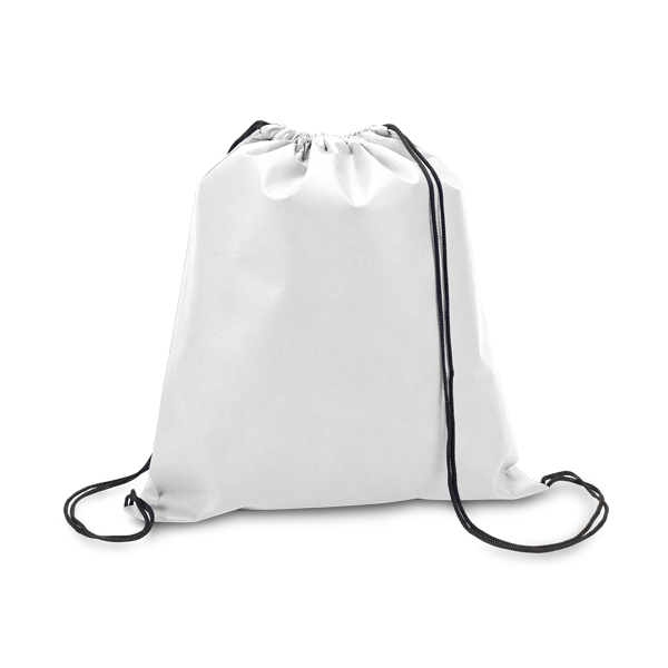 Sac à dos. Blanc Blanc, à personnaliser avec le logo de votre club. Sac à dos. Blanc Blanc
