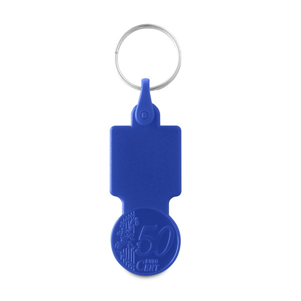 Porte-clés. Bleu Bleu, à personnaliser avec le logo de votre club. Porte-clés. Bleu Bleu