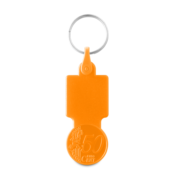 Porte-clés. Orange Orange, à personnaliser avec le logo de votre club. Porte-clés. Orange Orange