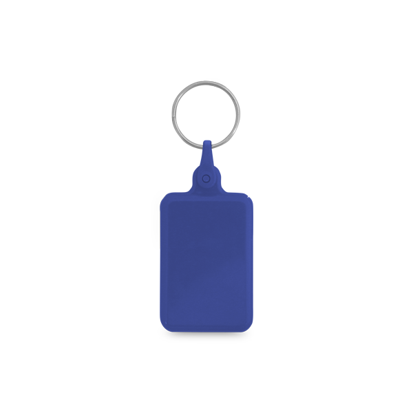 Porte-clés. Bleu Bleu, à personnaliser avec le logo de votre club. Porte-clés. Bleu Bleu