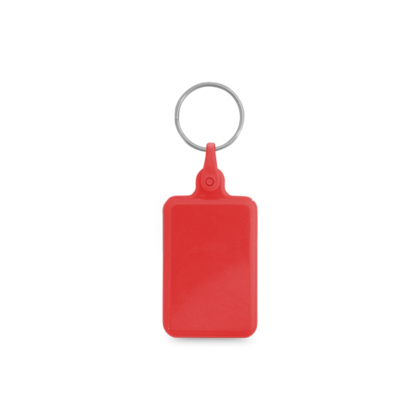 Porte-clés. Rouge Rouge, à personnaliser avec le logo de votre club. Porte-clés. Rouge Rouge