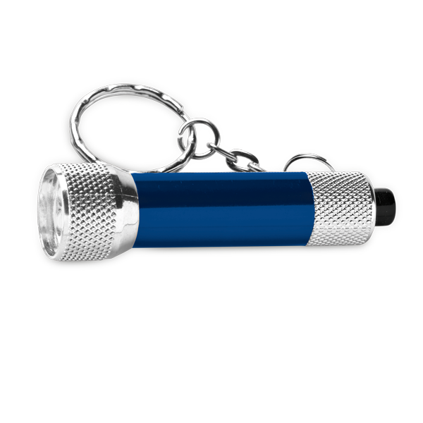 Porte-clés. Bleu Bleu, à personnaliser avec le logo de votre club. Porte-clés. Bleu Bleu