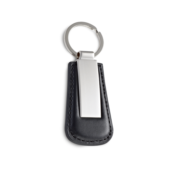 Porte-clés. Noir Noir, à personnaliser avec le logo de votre club. Porte-clés. Noir Noir