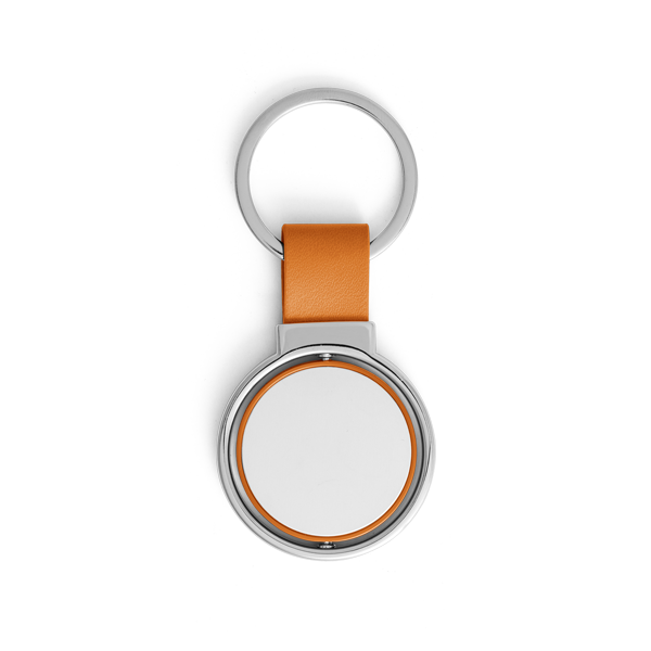 Porte-clés. Orange Orange, à personnaliser avec le logo de votre club. Porte-clés. Orange Orange