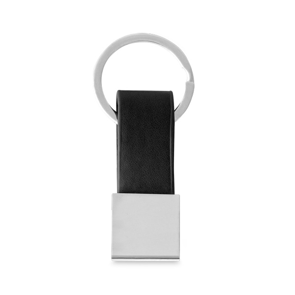 Porte-clés. Noir Noir, à personnaliser avec le logo de votre club. Porte-clés. Noir Noir