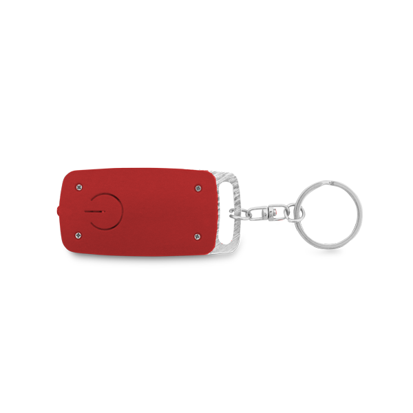 Porte-clés. Rouge Rouge, à personnaliser avec le logo de votre club. Porte-clés. Rouge Rouge