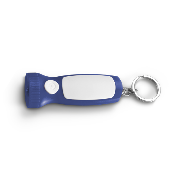 Porte-clés. Bleu Bleu, à personnaliser avec le logo de votre club. Porte-clés. Bleu Bleu