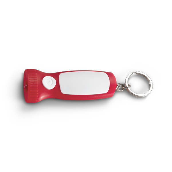 Porte-clés. Rouge Rouge, à personnaliser avec le logo de votre club. Porte-clés. Rouge Rouge