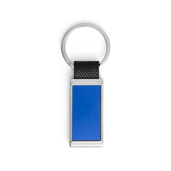 Porte-clés. Bleu royal Bleu, à personnaliser avec le logo de votre club. Porte-clés. Bleu royal Bleu