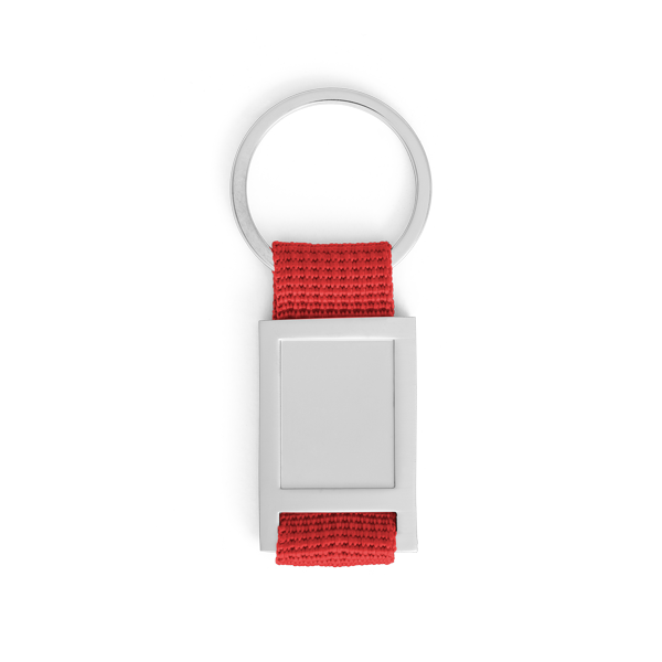 Porte-clés. Rouge Rouge, à personnaliser avec le logo de votre club. Porte-clés. Rouge Rouge