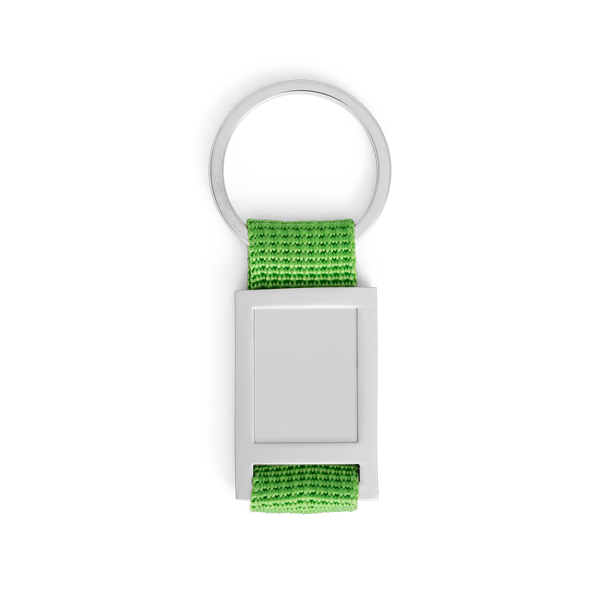 Porte-clés. Vert Vert, à personnaliser avec le logo de votre club. Porte-clés. Vert Vert