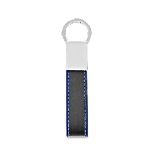Porte-clés. Bleu royal Bleu, à personnaliser avec le logo de votre club. Porte-clés. Bleu royal Bleu