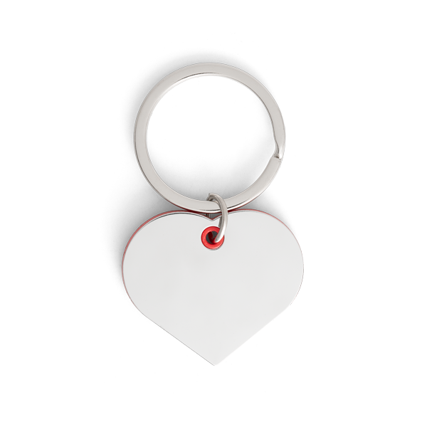 Porte-clés. Rouge Rouge, à personnaliser avec le logo de votre club. Porte-clés. Rouge Rouge