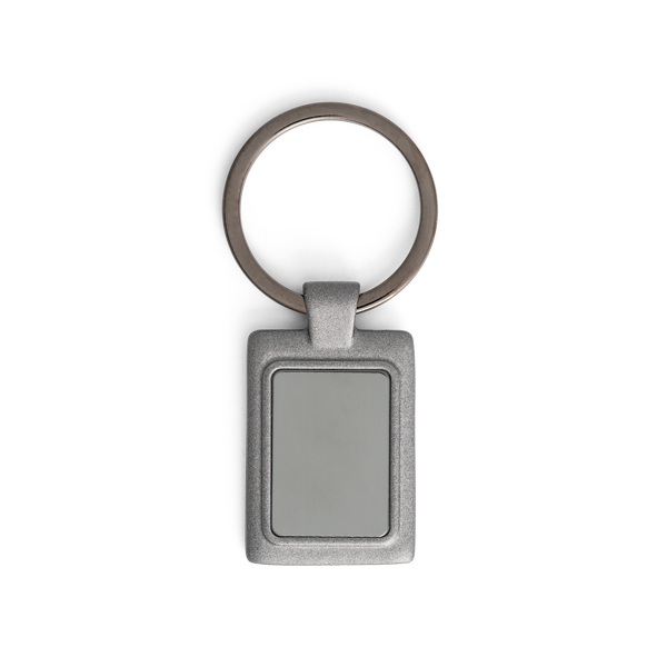 Porte-clés. Gun metal Metal, à personnaliser avec le logo de votre club. Porte-clés. Gun metal Metal