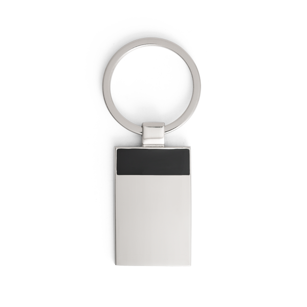 Porte-clés. Noir Noir, à personnaliser avec le logo de votre club. Porte-clés. Noir Noir