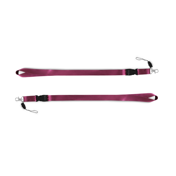 Lanyard. Violet Violet, à personnaliser avec le logo de votre club. Lanyard. Violet Violet