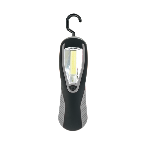 Lampe de poche. Gris clair Gris, à personnaliser avec le logo de votre club. Lampe de poche. Gris clair Gris