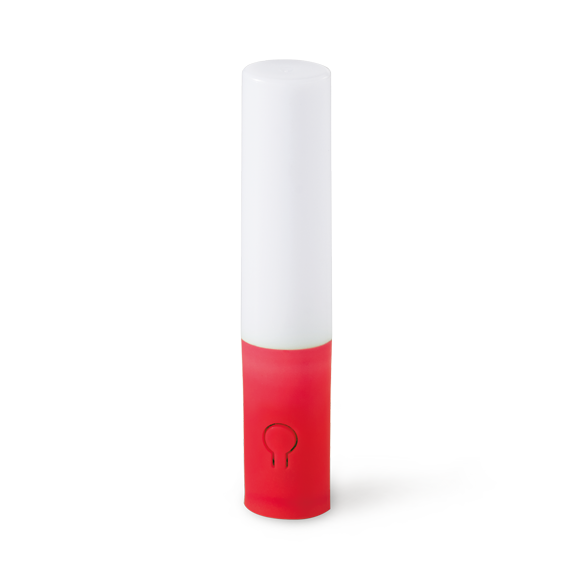 Lampe de poche. Rouge Rouge, à personnaliser avec le logo de votre club. Lampe de poche. Rouge Rouge