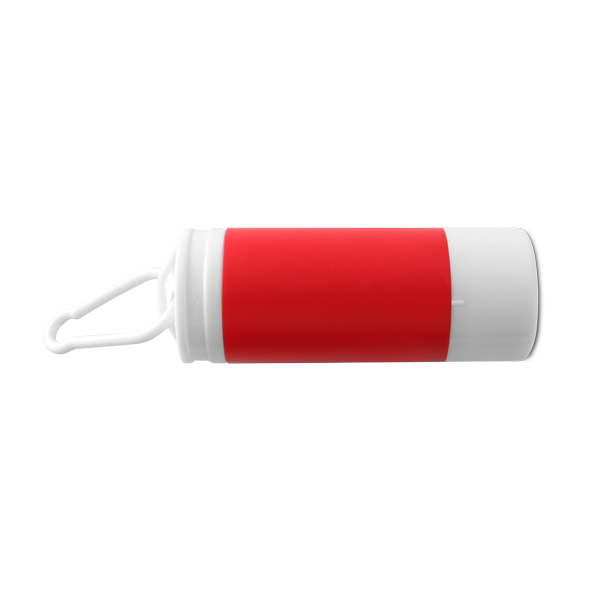Porte rouleau de sacs. Rouge Rouge, à personnaliser avec le logo de votre club. Porte rouleau de sacs. Rouge Rouge