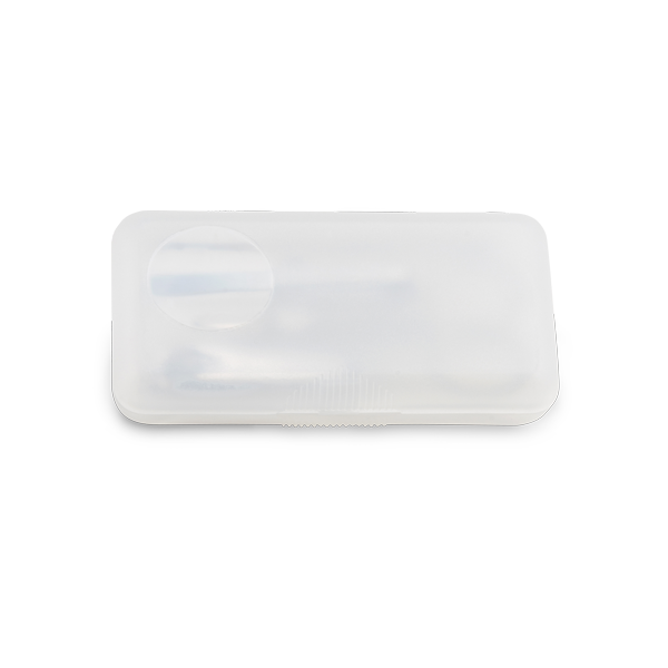 Set de manucure. Blanc Blanc, à personnaliser avec le logo de votre club. Set de manucure. Blanc Blanc