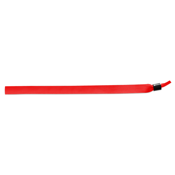 Bracelet inviolable. Rouge Rouge, à personnaliser avec le logo de votre club. Bracelet inviolable. Rouge Rouge