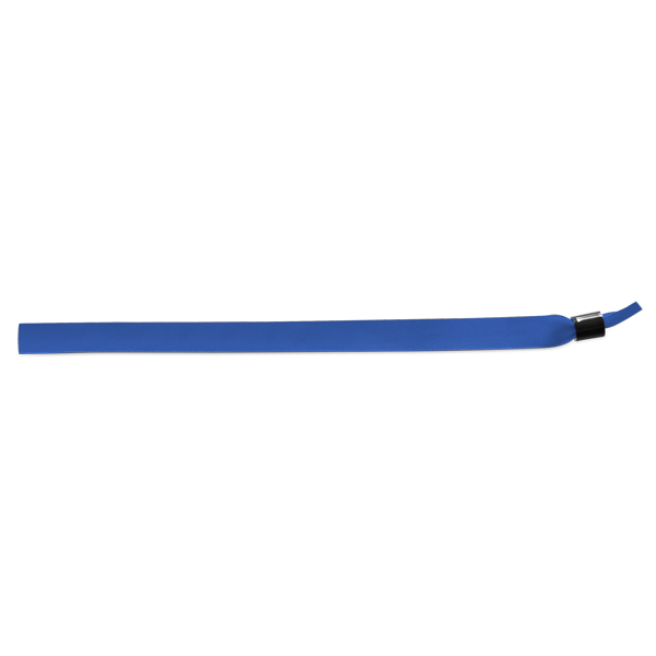 Bracelet inviolable. Bleu royal Bleu, à personnaliser avec le logo de votre club. Bracelet inviolable. Bleu royal Bleu