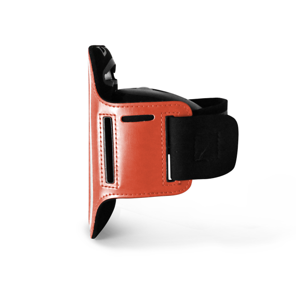 Brassard pour smartphone. Rouge Rouge, à personnaliser avec le logo de votre club. Brassard pour smartphone. Rouge Rouge