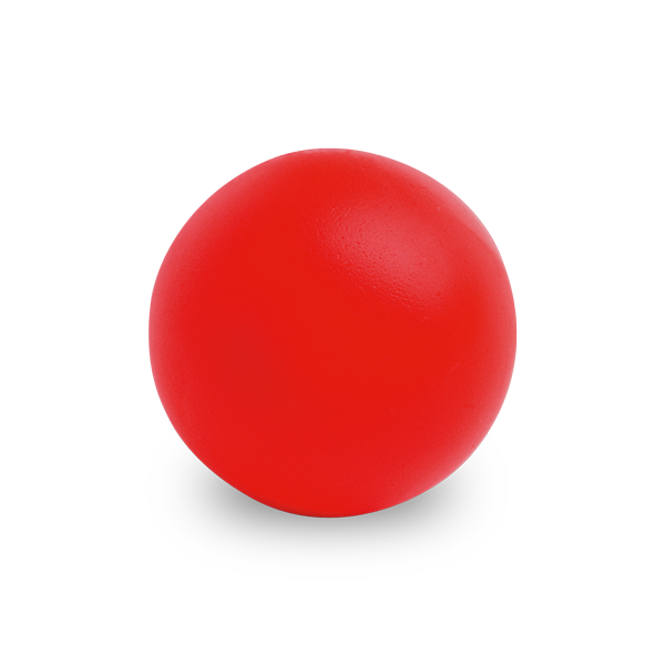 Antistress. Rouge Rouge, à personnaliser avec le logo de votre club. Antistress. Rouge Rouge