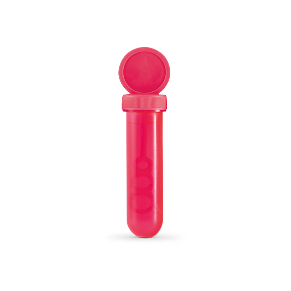 Bulles de savon. Rose Rose, à personnaliser avec le logo de votre club. Bulles de savon. Rose Rose