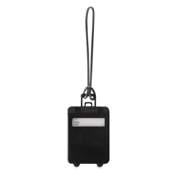 Identificateur. Noir Noir, à personnaliser avec le logo de votre club. Identificateur. Noir Noir