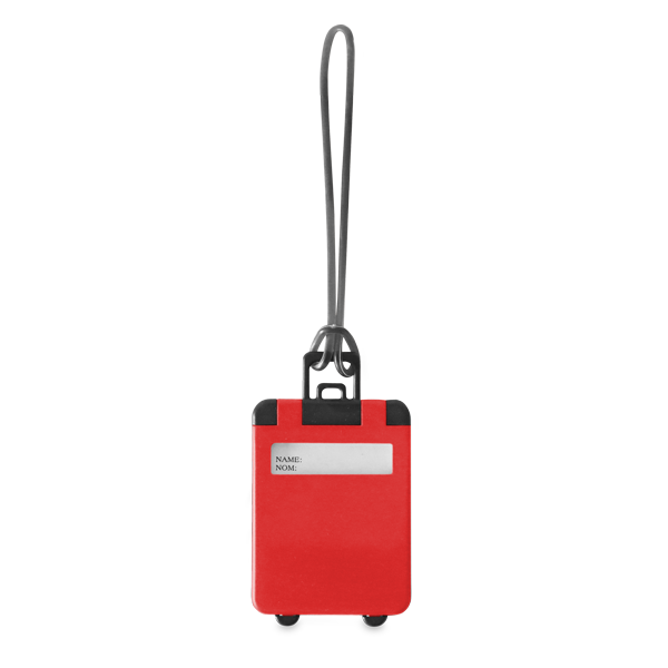 Identificateur. Rouge Rouge, à personnaliser avec le logo de votre club. Identificateur. Rouge Rouge