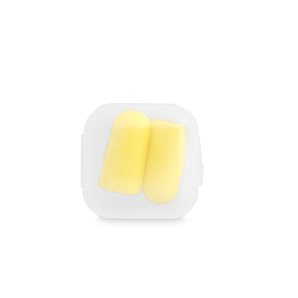 Bouchons pour oreilles. Jaune Jaune, à personnaliser avec le logo de votre club. Bouchons pour oreilles. Jaune Jaune